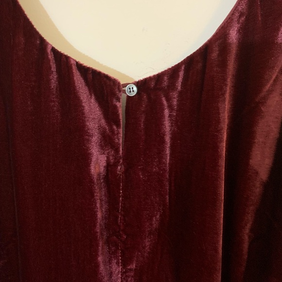 J. Crew Velvet Red Tank Top - Picture 4 of 5